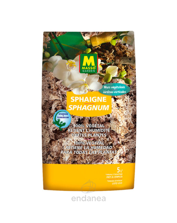 Sustrato Sphagnum Massó 5L