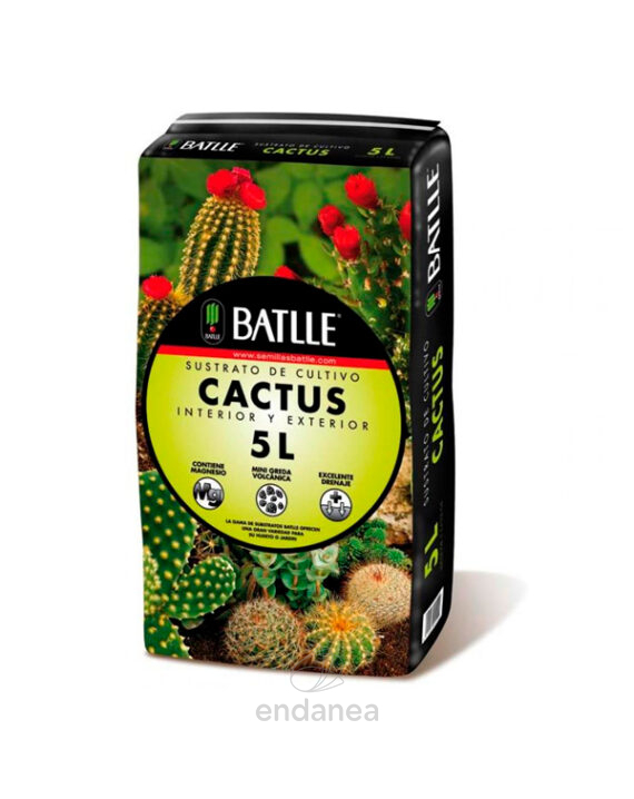 Sustrato Cactus Batlle 5L