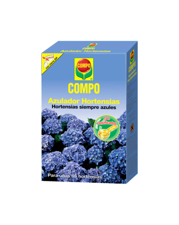 Abono Azuleador Hortensias COMPO 800 gr 65 Hortensias
