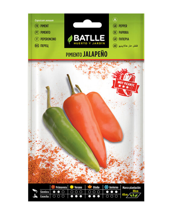 Semillas Pimiento Jalapeño Batlle