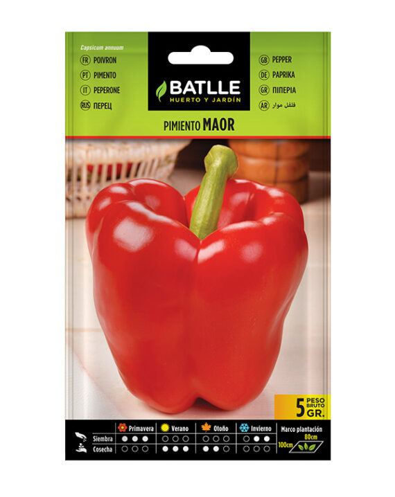 Semillas Pimiento Maor Batlle