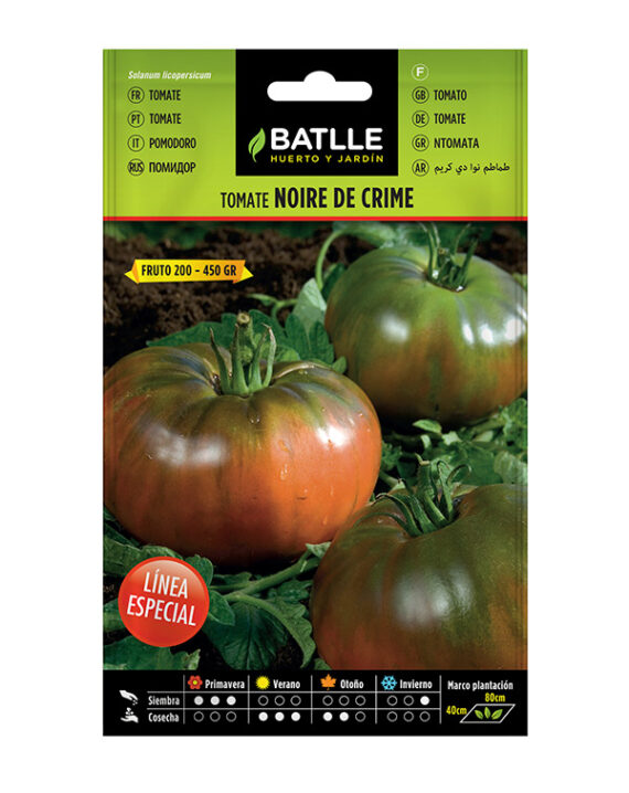 Semillas Tomate Noire de Crime