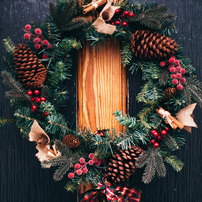 Taller Coronas de Navidad Endanea 2020