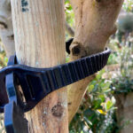 Abrazadera de plástico para Árbol con Tutor de madera