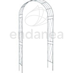 Arco de acero para Jardín 36x110x225cm Verdemax