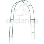 Arco de acero para Jardín 37x130x240cm Verdemax