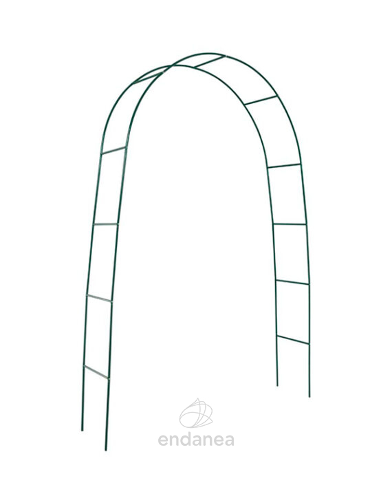 Arco de acero para Jardín 37x130x240cm Verdemax
