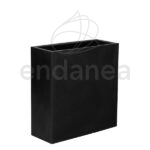 Maceta de Resina Junco New Garden Negro