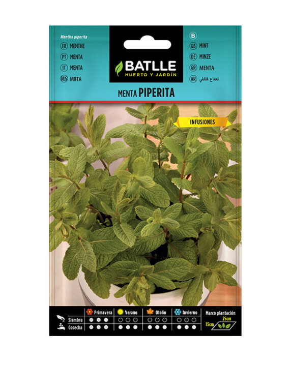 Semillas Menta Piperita Batlle