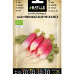 Semillas Eco Rabanito Medio Largo Rojo Punta Blanca Batlle