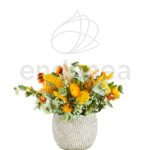 Composición de Flor Seca Alegre