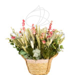 Composición de Flor Seca Silvestre
