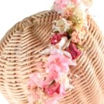 Diadema Flor Preservada para Comuniones