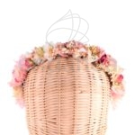 Diadema Flor Preservada para Comuniones