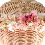 Diadema Flor Preservada para Comuniones