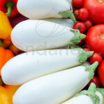 Berenjena Blanca Larga Planta 6 unidades