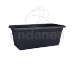 Jardinera Elho Green Basics Garden XXL Living Black 100cm