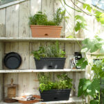 Jardinera Elho Green Basics Trough Mini Combinadas