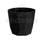 Maceta Elho b.for Rock Living Black