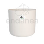 Maceta Elho b.for Soft Round White Etiqueta