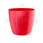 Maceta Elho Brussels Diamond Round Lovely Red