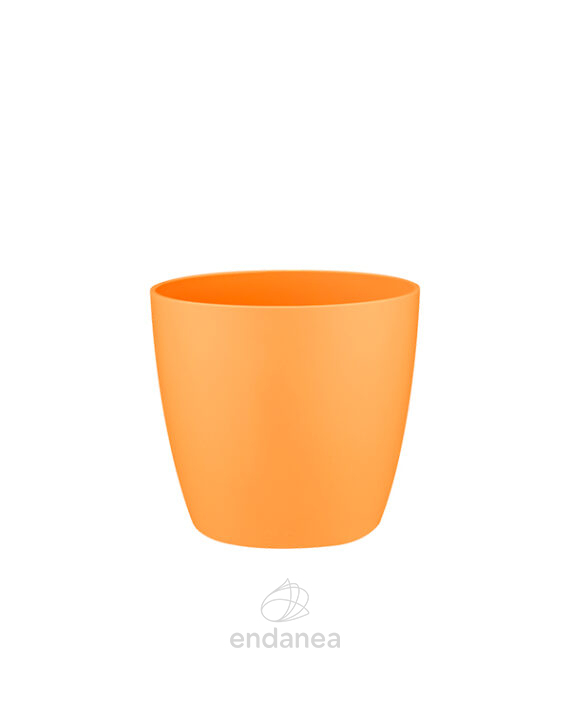 Maceta Elho Brussels Round Mini Sunrise Orange