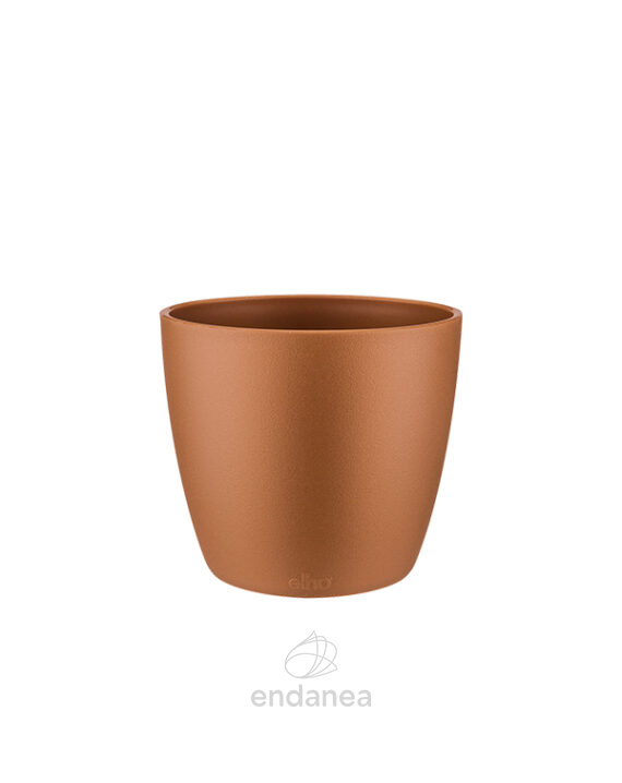 Maceta Elho Brussels Round Mini Velvet Gold