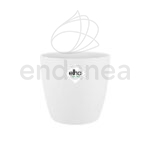 Maceta Elho Brussels Round Mini White