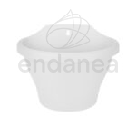 Maceta Elho Corsica Wall Basket White 25cm Colgante