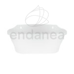 Maceta Elho Corsica Wall Basket White 39cm Colgante