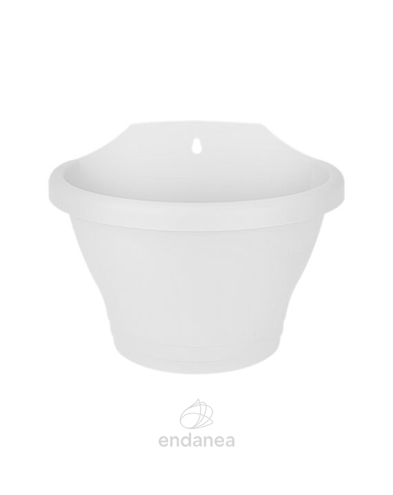 Maceta Elho Corsica Wall Basket White 25cm Colgante
