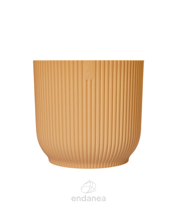 Maceta Elho Vibes Fold Round Butter Yellow 