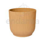 Maceta Elho Vibes Fold Round Butter Yellow 