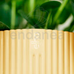 Maceta Elho Vibes Fold Round Butter Yellow detalle