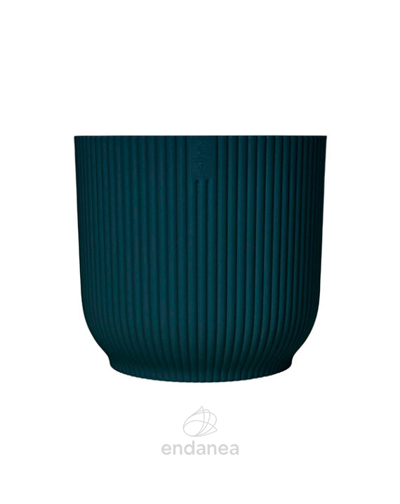 Maceta Elho Vibes Fold Round Deep Blue