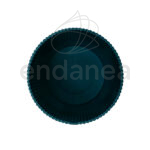 Maceta Elho Vibes Fold Round Deep Blue