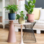Maceta Elho Vibes Fold Round Delicate Pink Interior