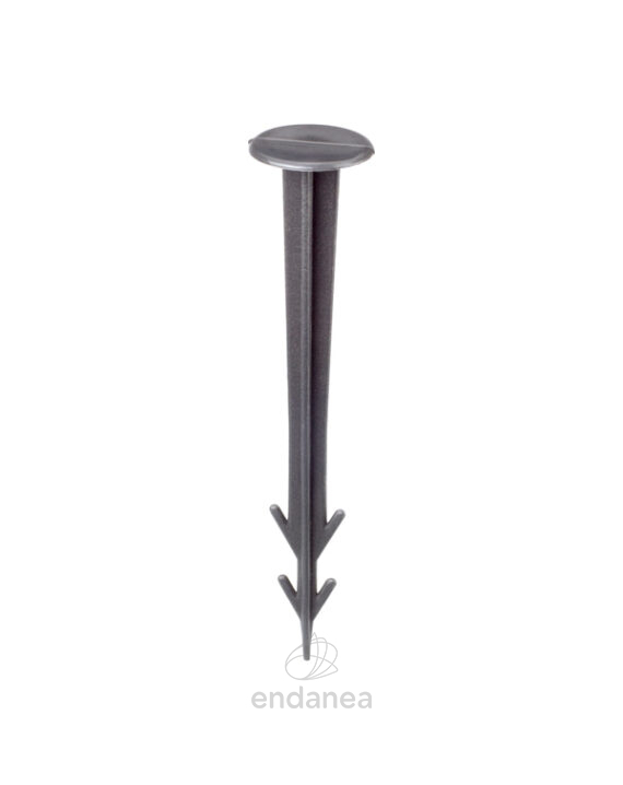 Estaca de Fijación 11,5cm Plástico 10 unidades