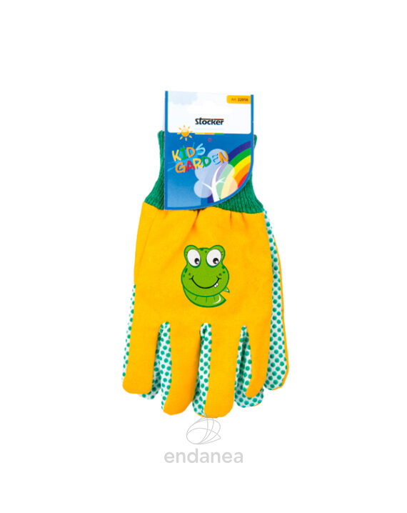 Guantes Infantiles de Jardinería Amarillo