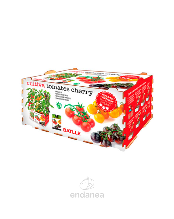 Huerto Premium Kit Tomates Cherry