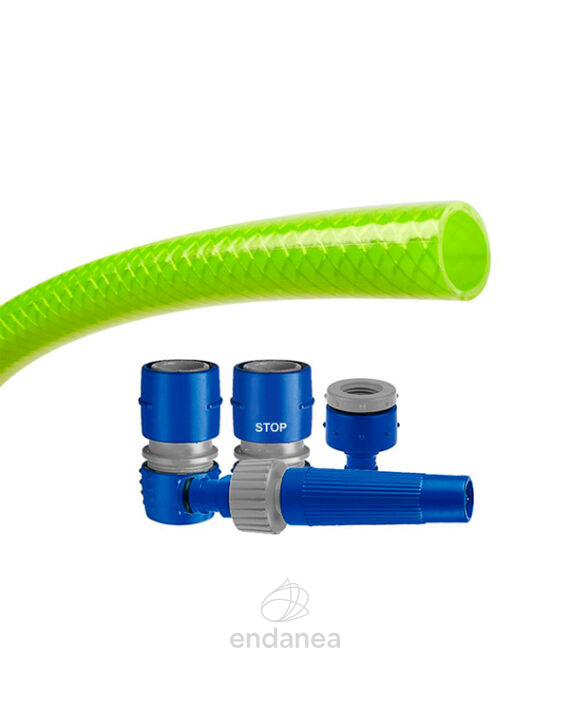 Kit Manguera Verde (5/8") 15mm TATAY Riego Ocasional