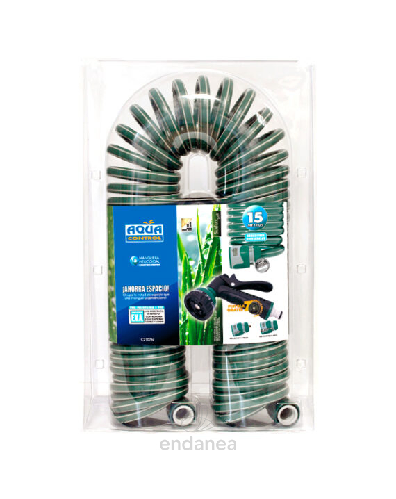Manguera Helicoidal E.V.A. 15m AQUA CONTROL