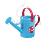 Regadera Infantil de Metal Azul