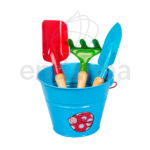 Set Herramientas y Cubo Infantil Azul de Stocker Herramientas de Jardín
