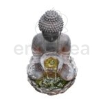 Fuente Iluminada Buda P. Decoración Exterior - Cerámicas López Blanco