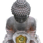 Fuente Iluminada Buda P. Decoración Exterior - Cerámicas López Blanco