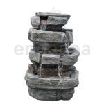 Fuente Iluminada Columbia Decoración Exterior - Cerámicas López Blanco
