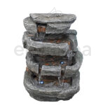Fuente Iluminada Columbia Decoración Exterior - Cerámicas López Blanco