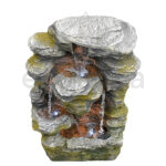 Fuente Iluminada Loira Decoración Exterior - Cerámicas López Blanco