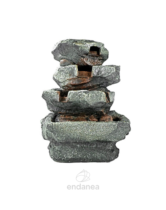 Fuente Iluminada Júcar Decoración Exterior - Cerámicas López Blanco